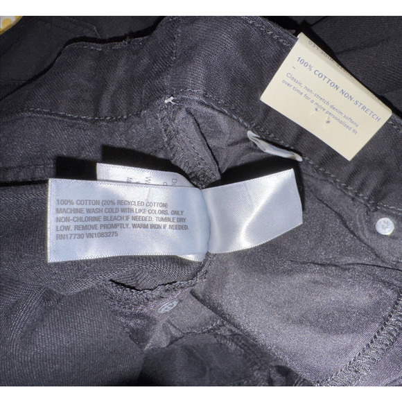 Universal Thread Mid-Rise Super Wide Leg Black Jeans Size 26 - Picture 14 of 14